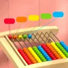 Добавить вычтите Abacus Ten Frame Set The Math Counters для детей плавные края образовательные рамки игрушки для детей дошкольного возраста