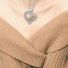 Подвесные ожерелья мама любить сердечное ожерелье