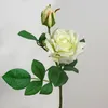Декоративные цветы белая роза Свадебные букеты для свадебной подружки невесты красные шелковые розы искусственные DIY Diy Decor