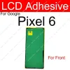 LCD + Adhésif arrière pour Google Pixel 5 5A 6 6 Pro Écran avant Adhésif Autocollant Colle arrière Couvercle arrière