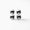 Nieuwe 16 mm Pet Cat Gedrukte houten kralen 20 stks ronde ballen ambachten kralen diy geperforeerde aangepaste accessoires voor sieraden maken