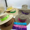 Sombreros de borde anchos sombreros de cubo de trigo de paja de paja verano