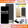 AMOLED 6,67 "für Xiaomi Poco X5 22111317PG 22111317PI LCD -Anzeige -Touchsbildschirm Digitalisierer Assembly POCOX5 LCD -Ersatzteile