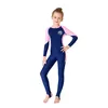 Women's Swimwear HISEA 1 Piece Children's Long-sleeved Lycra Swimsuit 0.5mm Surfing Suit Sun Protection For Men And Women