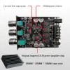 Förstärkare ZK1002T TPA3116D2 Bluetooth 5.0 Subwoofer Amplifier Board 2*100W 2,0 Channel High Power Audio Stereo Amplifier Board Bass AMP