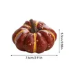 Decorative Flowers Artificial Halloween Pumpkin Decoration Simulated Vegetable DIY Craft Family Party Props Farmhouse Harvest