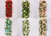 25100 cm Elegant Artificial Flower Rows Centres de mariage Route de la table de fleurs citées Runner Decoration Supplies 3925176