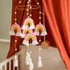 Baby Rainbal Bell Bell Grzeźby zabawki 012 miesięcy Crib Crib Mobile Toy Musical Box Kid Room Wiszący wystrój pielęgniarstwa Produkt 240409