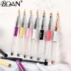 BQAN Nail Ombre Brush Nail Art Painting Pen Brush UV Gel Polish Gradient Color Rhinestone Crystal Acrylic Nail Drawing Pen