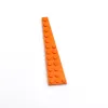10pcs MOC Parts Compatible with Lego 47397 47398 Wedge Plate 12 x 3 Left Right DIY Creative Building Blocks Kids Puzzle Toys