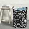 Torby pralni crossfit spiralne słowa brudny koszyk wodoodporny organizator domu odzież dla dzieci magazyn zabawek
