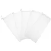 Other Bird Supplies 5 Pcs Feeders Food Net Bag Drawstring Birds Feeding Bags Pouch White Finch Sock