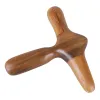 1PC ACUPUNCTURE ACUPONNIAT Stick Wood Cross Hammer Santé Tool de beauté Masseur corporel