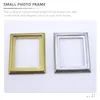 Frames 3 PCs Miniatur PO Frame Requisiten kleine Halter Dekoration Ornament Modelle Modelle Hauszubehör Mikro