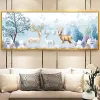 Chinese cross stitch kits embroidery needlework sets cross stitch animal deer printed counted elk Full embroidery cross-stitch