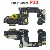 Porta de carregamento para huawei p30 Pro P20 P10 P9 Plus P40 Lite E Peças de carga da placa USB PLACA DE CONECTOR PCB CABO FLEX