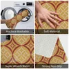 Carpets Golden Maroon Diamond Doormat Rug Carpet Mat Footpad Bath Non-slip Toilet Balcony Parlor Absorbent Dust Removal Cartoon