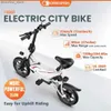 Велосипедные велосипеды для взрослых складывают город ebike |350W Brushss Motor |14-дюймовый шины E-Bike Speed до 25 км / ч 36 В батарея L48