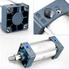 Pneumatic Cylinder Air Cylinders SC 32 40 50 63mm 500mm Bore Double Acting 25/75/100/125/150/175/200/250/300 Stroke Adjustable