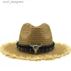 Chapeaux à bord large chapeau seau de seau chaud Vente anti-uv chapeau d'été printemps femme caps de voyage bandages plage hommes chapeaux de chapeaux raffinants