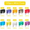 300pc Mini Blade Type Fuse Fuse Assortiment de camion de voiture automatique 2A 3A 5A 10A 15A 20A 25A 30A 35A AUTO FUSE ACCESSOIRES MIXT