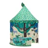 Tende e rifugi per bambini portatili giocano in tenda per bambini interni Ocean Ball Polsini pieghevoli giocattoli cubby Castle Room Room House per Dro Dhmrd