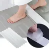 Tappetini da bagno in bagno strisce anti-slip adesivi per doccia non slittamento trasparente per vasca da bagno docce scale pavimenti