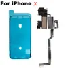 Ear Speaker Earpiece Sound With Light Sensor Flex Cable For iPhone X XR XS XSMax 11 Pro Max And Screen Waterproof Glue