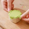 4 -stks mini plastic saus knijp fles kruidenkist saladedressing containers voor outdoor barbecue bento lunchbox accessoires