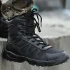 Boots Men's Boots Hiking Shoes Men Brand Military Super Light Combat Boots Special Force Tactical Desert Ankle Boots Botas Masculina