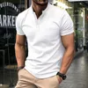 Camisas casuais masculinas mass verão novo masculino casual de manga curta camisa de pólo de gabinete de moda de gola de gola alta