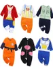 Kids Clothes Boys Anime Cartoon Print Long Sleeve Rompers Newborn Infant Jumpsuits 2020 Fashion Toddler Baby Climbing Clothing M232047349