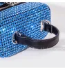 Diamond Box Evening Clutch Bags 2022 Neues luxuriöses koreanische süße Kette glänzender Strass -Schulter -Cross -Body -Tasche Hochzeit Hochqualität