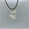 Colliers pendants Yungqi Chic Resin For Women Girl Cartoon Animal Charm Collier Fashion Choker Jewelry Party Gifts Drop Livrot Pend OTY25