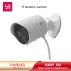 Lens Yi Outdoor 1080p Camera Ip65 Waterproof Night Vision Cctv External Cam Video Record Ai Human Detection Surveillance System