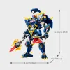 Sembo 799pcs Xuanwu Magic Armor Model Building Building Moc Zwierzę