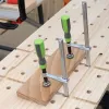 2pcs Réglage rapide de la poignée de vis à vis de rail des pinces de rail Saw Rail Pinces MFT pour la scie à rail Festool et les outils de travail du bois de table MFT