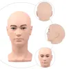 Male Mannequin Head PVC Soft Rubber Hat Glasses Display Hat Wig Scarve Display Stand Rack Mannequin Manikin Head Model