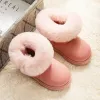 Laarzen baby first walkers baby's warme schoenen faux furmeisjes baby laarsjes leren jongen baby sneeuwschoenen winter