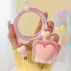 Cute Transparent Data Line Cover For iPhone 18/20W Gradual Clear Charger Head Cover Cable Protector Case Plug USB Protector