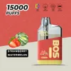 Barre de rhum d'origine 15000 Puffle jetable E Cigarettes Puffle 15K Dispositif de commande de flux d'air 0% 2% 3% 5% Kit de stylo de vape en option