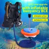 New Scuba Diving Snorkel Equipment Trap Mobile Ventilator Support Deepest To10M Time 3.5-5H Underwater Snorkel Winter Ice Diving