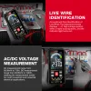 Habotest HT116 Multimetertester 9999 Tellingen digitale multimeter met DC/AC stroomspanningscondensator NCV Hz Tester Multimetro