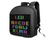 LED Display Sn Dynamic Backpack Walking Advertising Light Bag Wireless Wifi APP Control Outdoor Backpacks Mochilas Men Women 22334114