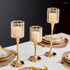Candle Holders Nordic Style Holder European Metal Home Living Wedding Table Decoration Centerpieces For Dining Ornaments