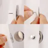 1/10 paires rideaux Clips magnétiques Nail Fense de fenêtre détachable GRATUIT