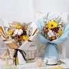 Decorative Flowers Artificial Gypsophila Dried Floral Bouquet Fake Flower Wedding Party Supply Forever Anniversary Gifts