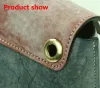 2 stks massieve messing schroefrug oogjes met wasmachine "Rijm lederen ambachtelijke accessoire voor zak kledingschoen jeans decoratie