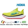 Hokahs Hokah One Bondi Clifton 8 Buty do biegania dla kobiet Carbon x 2 3 Triple Biel Black Yellow Peach Whip Mens Womens Trainers Platform But