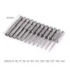 Krachtige 50/75/100/150mm Security Tamper Proof Magnetic Screwdriver Set Drill Bit Screw Driver Bits Hex Torx Flat Head